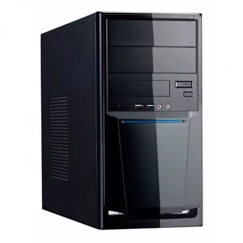 Linkworld 7271-23 kompiuterio korpusas Midi Tower juodas