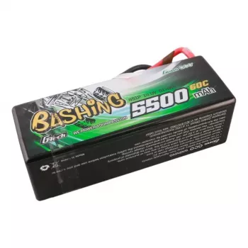 Gens ace G-Tech 5500mAh 4S1P 14.8V 60C HardCase RC automobilio LiPo baterija