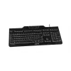 CHERRY KC 1000 SC klaviatūra USB QWERTZ Swiss Juoda