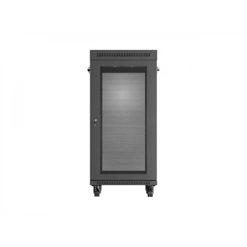 Stovo spinta LANBERG FF01-6624-23BL 24U laisvai pastatoma 19 colių 600×600 mm IP20 juoda