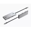 Gembird USB šakotuvas, 4 prievadų, USB 3.2 Gen 2 Type-C, su 4x Type-A ir Type-C prievadais