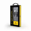Laidas USB-C į USB 2.0 1 m juodas/baltas / CC-USB2B-AMCM-1M-BW GEMBIRD