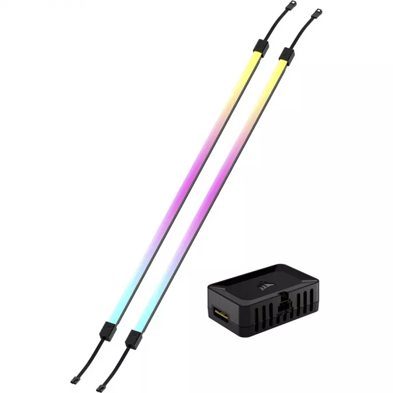 Lighting Node Kit CORSAIR iCUE LINK 350mm CL-9011135-WW RGB palaikymas