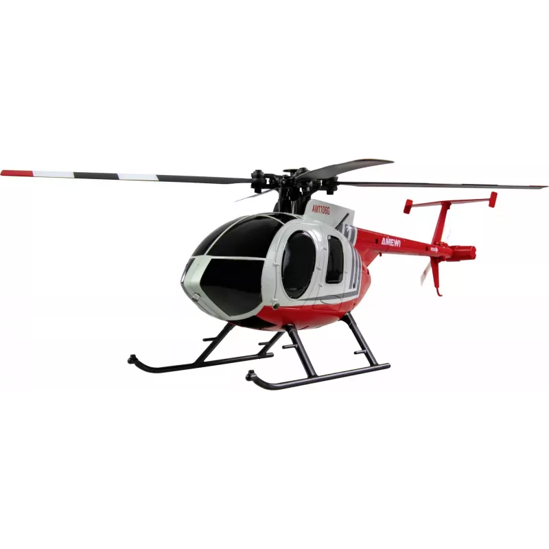Amewi RC sraigtasparnis MD500 Li-Po baterija 350 mAh sidabrinė/raudona (25354)
