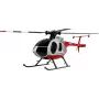 Amewi RC sraigtasparnis MD500 Li-Po baterija 350 mAh sidabrinė/raudona (25354)