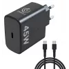 Rebeltec Fast Charger USB-C RBLAKT00026 45W nešiojamiesiems kompiuteriams ir telefonams