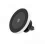 Belaidis automobilinis įkroviklis Tellur WCC2 magnetinis Qi sertifikuotas — magnetinis telefono laikiklis įkrovimui automobilyje