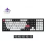 Mechaninė klaviatūra Keychron Q6H-M1 belaidė RGB Carbon Juoda