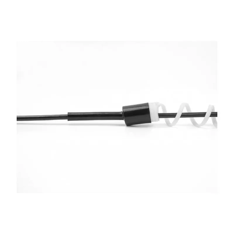 Termiškai susitraukiantis vamzdelis DeLOCK 20861 35 mm x 130 mm juodas silikoninis 2 vnt.