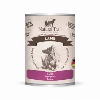 NATURAL TRAIL Dog with Lamb 800g
