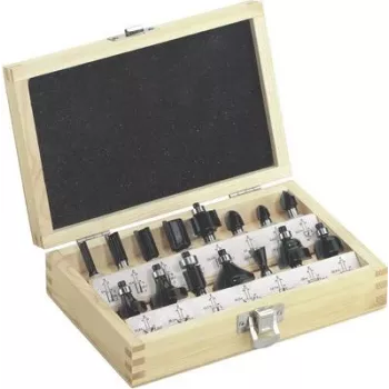 Frezų rinkinys Metabo 631039000 — 15 dalių frezavimo priedų rinkinys