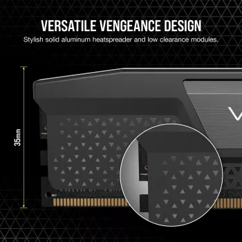 VENGEANCE® 48GB (2x24GB) DDR5 DRAM 7000MT/s CL36 Atminties rinkinys