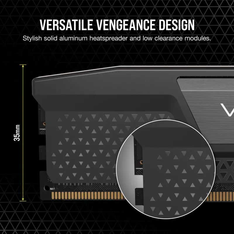 VENGEANCE® 48GB (2x24GB) DDR5 DRAM 7000MT/s CL36 Atminties rinkinys
