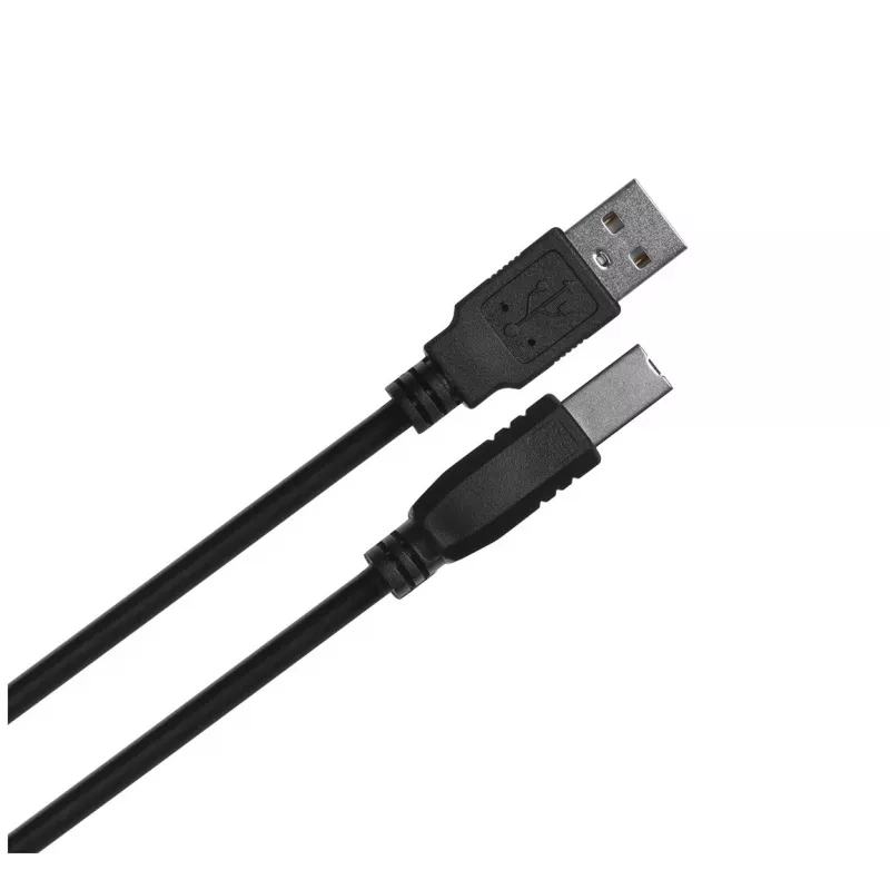 Lanberg CA-USBA-11CC-0010-BK USB laidas 1 m 2.0 USB B Juodas