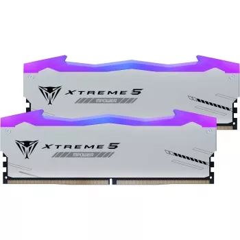 DIMM 32 GB DDR5-6400 (2x 16 GB) Dual-Kit, atmintinė juoda, PVXR532G64C32KM, Viper Xtreme 5 MPower RGB, INTEL XMP