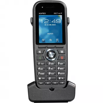DECT ragelis agfeo hypervoice DECT44 IP, skirtas VoIP – belaidis SIP ragelis, suderinamas su DECT IP bazinėmis stotimis