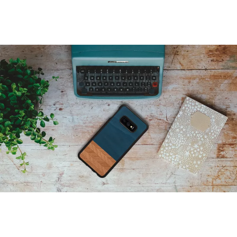 man and wood išmaniojo telefono dėklas Galaxy S10e — Denim Juoda apsauginis įdėklas