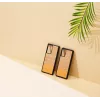 Apsauginis telefono dėklas man and wood Galaxy Note 20 Ultra silkės rašto Oranžinė juoda