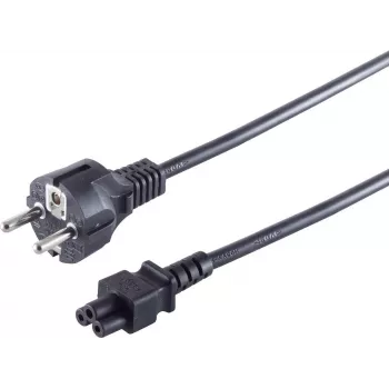 Maitinimo laidas helos 60001 — 1,8 m Schuko (Type F) į 3 polių C5 jungtį