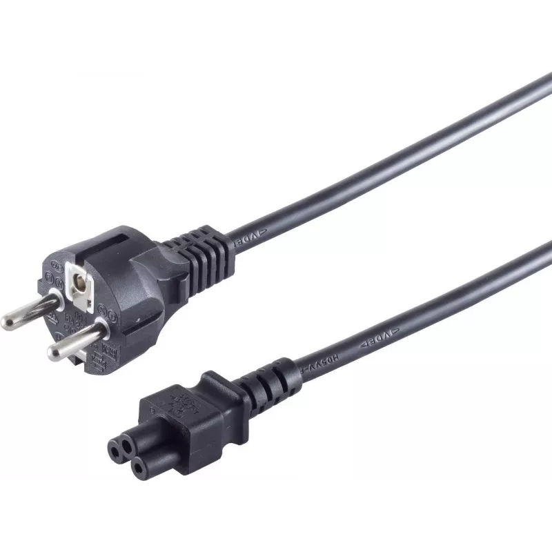 Maitinimo laidas helos 60001 — 1,8 m Schuko (Type F) į 3 polių C5 jungtį