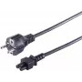 Maitinimo laidas helos 60001 — 1,8 m Schuko (Type F) į 3 polių C5 jungtį