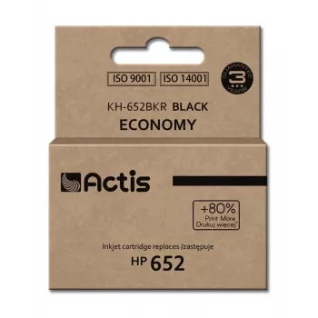 Suderinama ACTIS kasetė KH-652BKR — juoda, pigmentinis rašalas 15 ml, standartinė išeiga, atnaujinta
