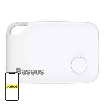 Raktų ieškiklis Baseus T2 raktų ieškiklis ZLFDQT2-02 Bluetooth seklys BSU1041WHT