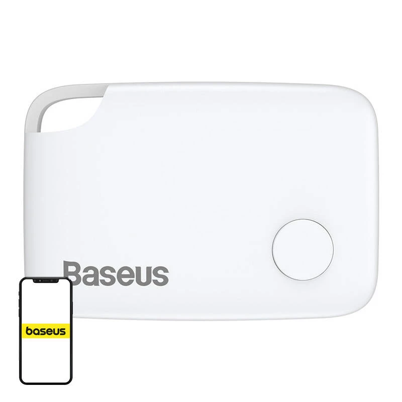 Raktų ieškiklis Baseus T2 raktų ieškiklis ZLFDQT2-02 Bluetooth seklys BSU1041WHT