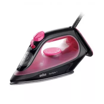 Braun TexStyle 1 sausas ir garinis lygintuvas Keraminis padas 2000 W Juoda, Violetinė