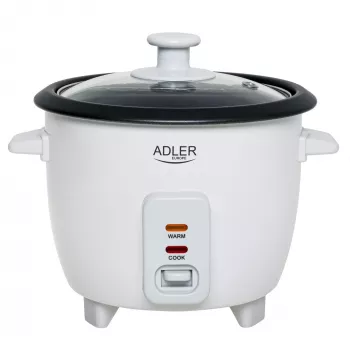 Adler AD 6418 Ryžių viryklė juoda, nerūdijantis plienas 1000 W