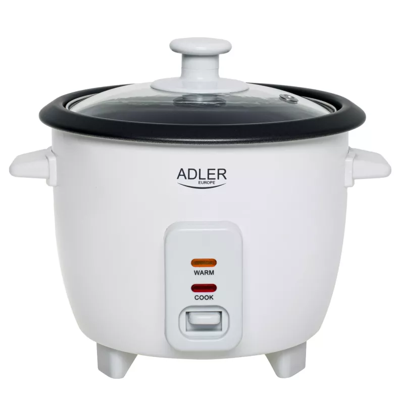 Adler AD 6418 Ryžių viryklė juoda, nerūdijantis plienas 1000 W