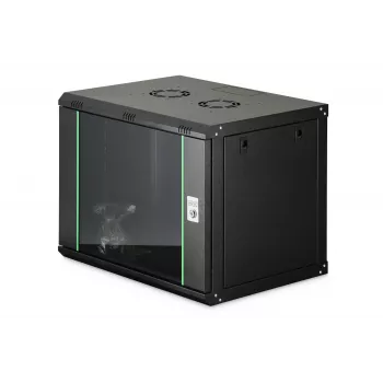 Ant sienos montuojama spintelė DIGITUS Dynamic-N 9U, 600x450 mm (PxG), IP20, rakto užraktas, nesurinkta