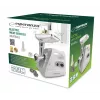 Elektrinė mėsmalė ESPERANZA EKM012E 600 W, pilka, 2,6 kg, reversas, dešrų antgalis, kebabų gamintojas