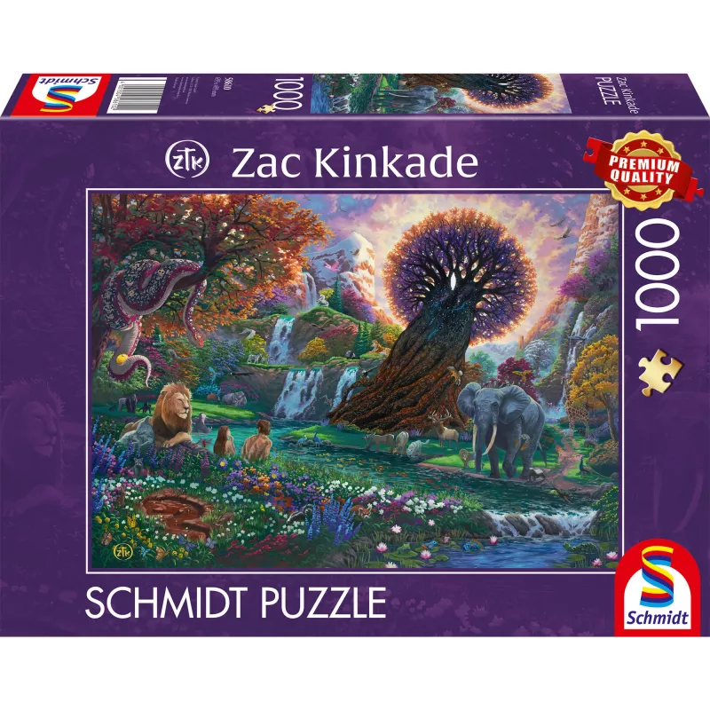 Schmidt Spiele dėlionė, Zac Kinkade, The Garden of Eden, 1000 detalių