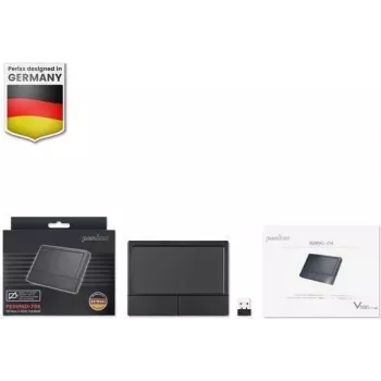 Perixx 11634 - Juoda - Windows 10,Windows 7,Windows 8 - 120 mm - 90 mm - 18,8 mm - 110 g (PERIPAD-704)