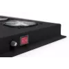 Digitus DN-19 FAN-6-SRV-B gaminys juodos spalvos