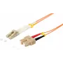 Šviesolaidinis kabelis ShiverPeaks S/CONN 3m LC/SC
