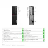 Lenovo Renew | A klasė | ThinkCentre M720s SFF | Intel Core i5 | i5-8400 | 8 GB | SSD | 256 GB | Intel UHD Graphics | Windows 11 Pro