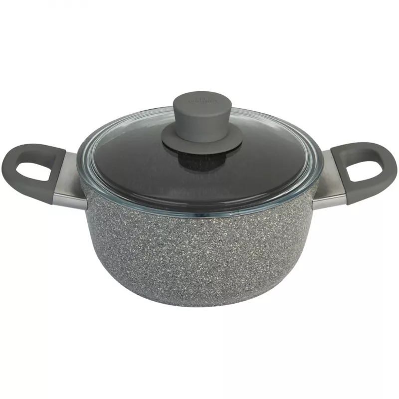 Indukcinis granito puodas su dangčiu Ballarini Murano - 2,8 l