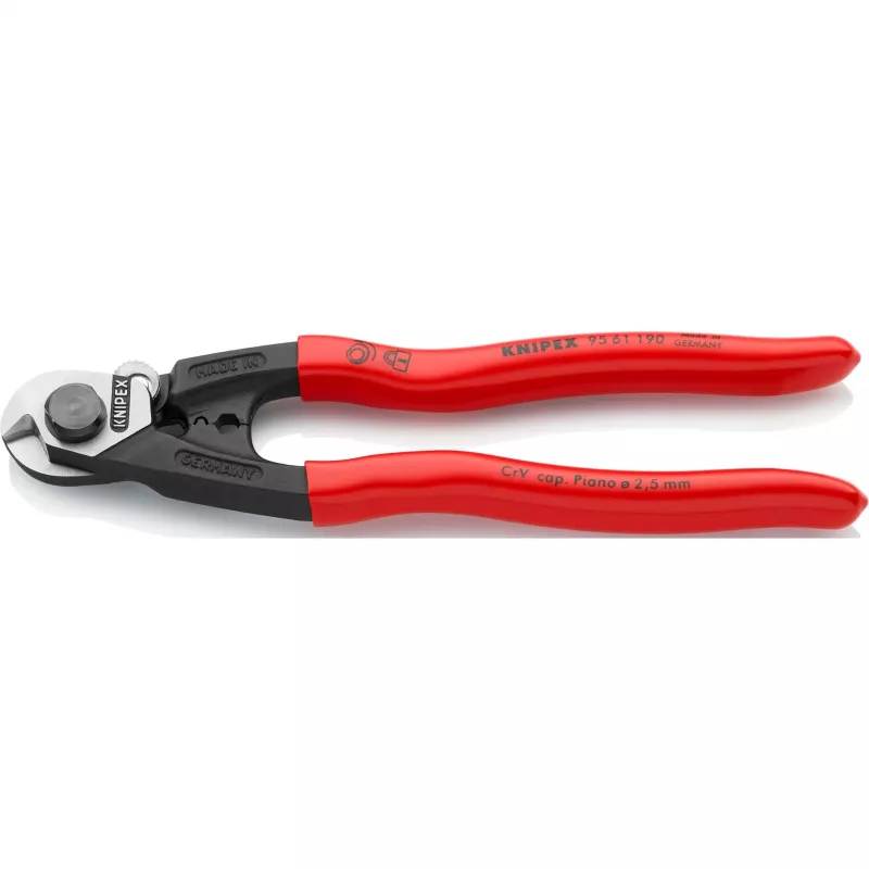 Įstrižainės replės Knipex 95 61 190