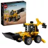 Konstruktorius LEGO Technic Atbulinis krautuvas 42197 — šarnyrinis vairavimas, veikiantis krautuvas, 104 detalės, rekomenduojamas amžius 7+