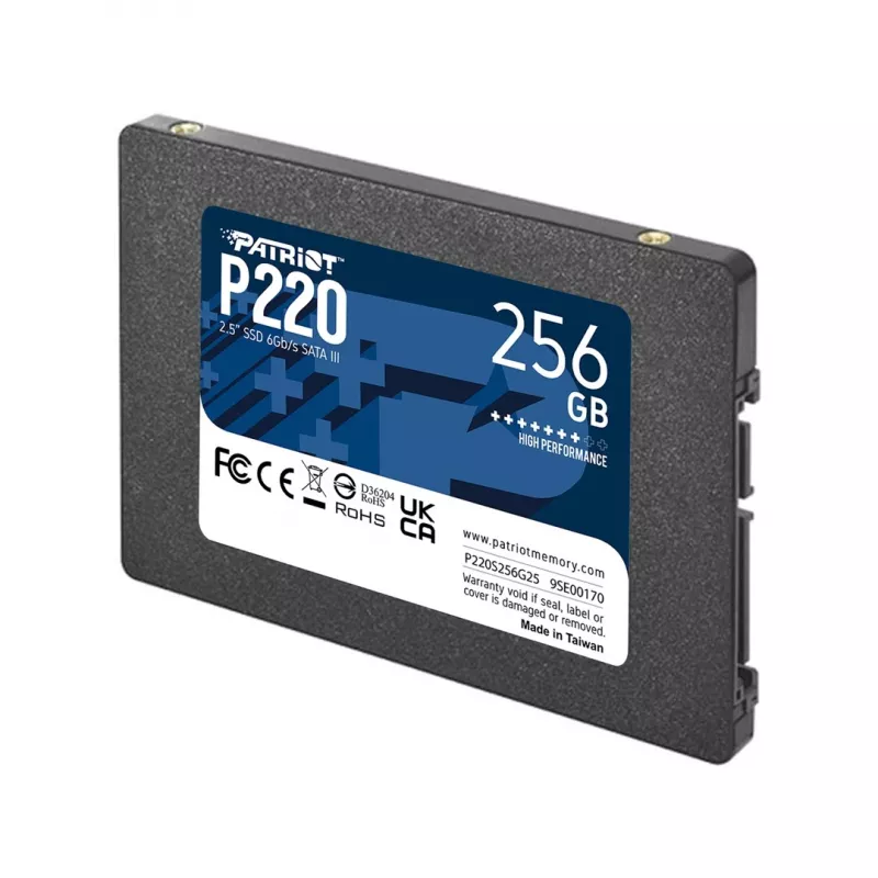 SSD diskas Patriot P220 256GB 2.5 colio SATA III
