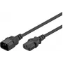 Goobay IEC prietaiso ilgintuvas, 1,8 m, juodas (59570)