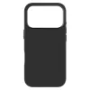 Fixed galinis dangtelis for Apple iPhone 17 Pro, liquid silicon, Juoda, MagFlow