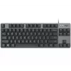 Logitech klaviatūra K835 TKL MECHANICAL TTC Red [DE] grafitas TTC Red, linijinis mechanizmas, greitai reaguojanti