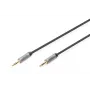 Digitus garso prijungimo kabelis 3,5 mm lizdas – 3,5 mm lizdas 1,8 m juodas
