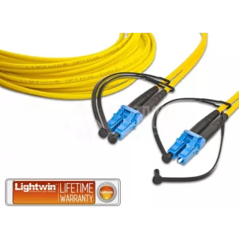 Lightwin LDP-09 LC-LC 5,0 šviesolaidinis kabelis 5 m geltonas (LDP-09 LC-LC 5.0)