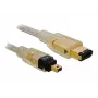 FireWire A/A laidas DeLOCK 2,0 m pilkas