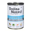 Šlapias šunų maistas dolina noteci Premium, gausus avienos, 400 g — subalansuotas konservuotas ėdalas suaugusiems šunims, 75 % drėgmės, 12 % baltymų