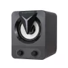 Esperanza EGS107 garsiakalbiai 2.1 USB LED 5 W juodi
